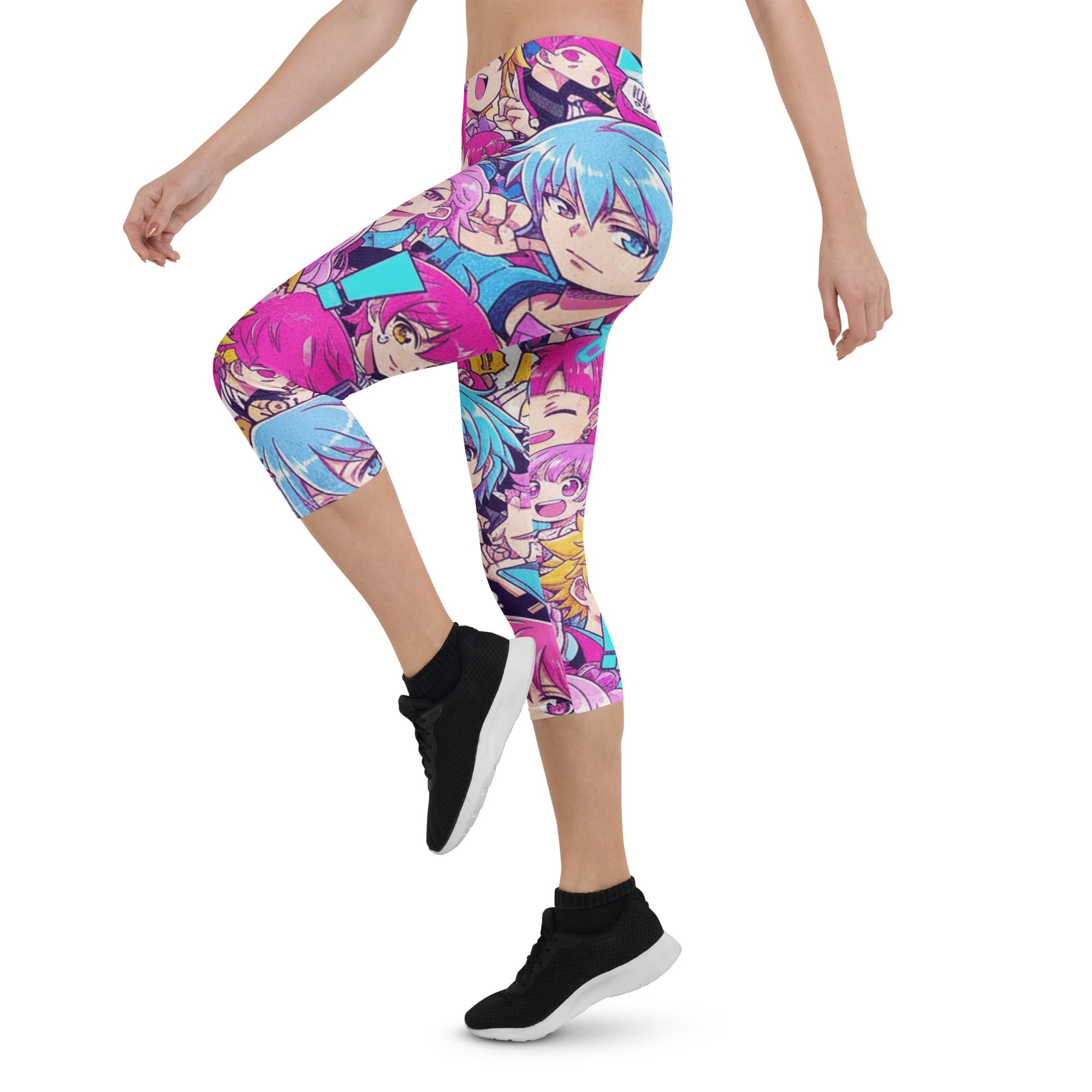 Anime Magical Girl Capri Leggings | GearBunch