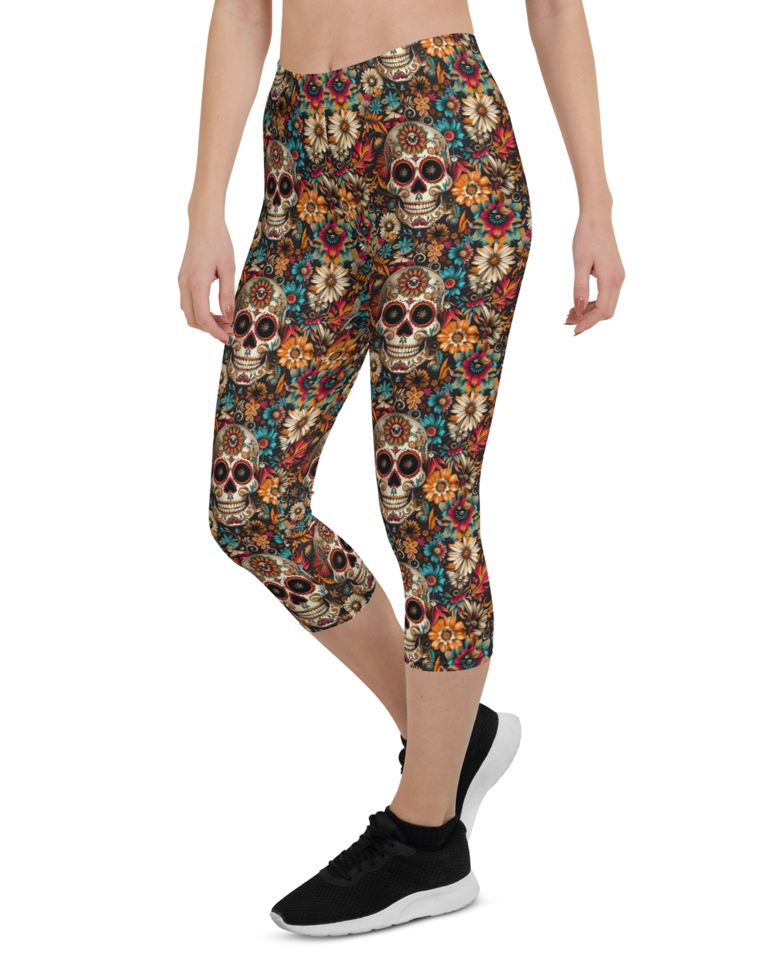 Festival Colorful Sugar Skull Left