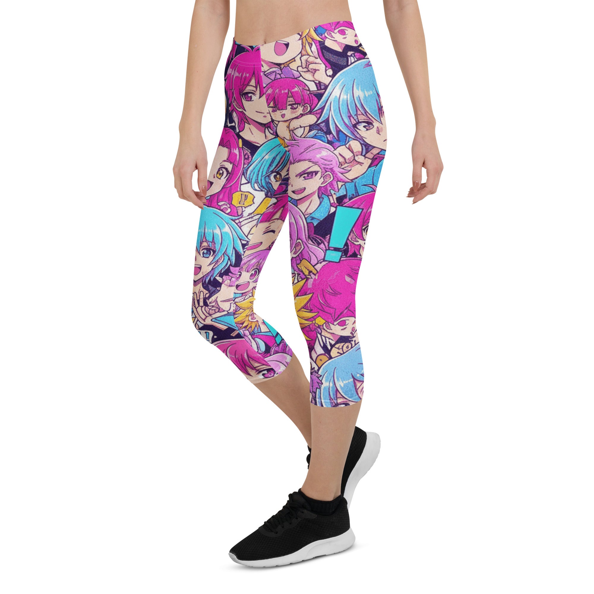 Anime Magical Girl Capri Leggings | GearBunch