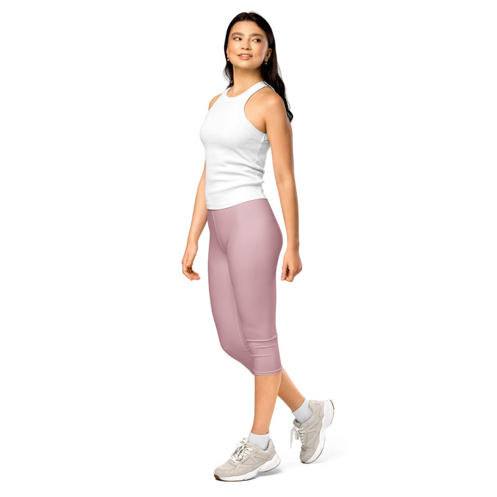 Solid leggings left front view | GearBunch