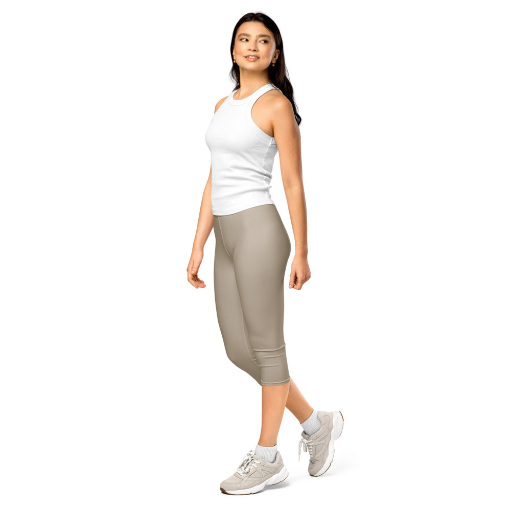 Solid leggings left front view | GearBunch