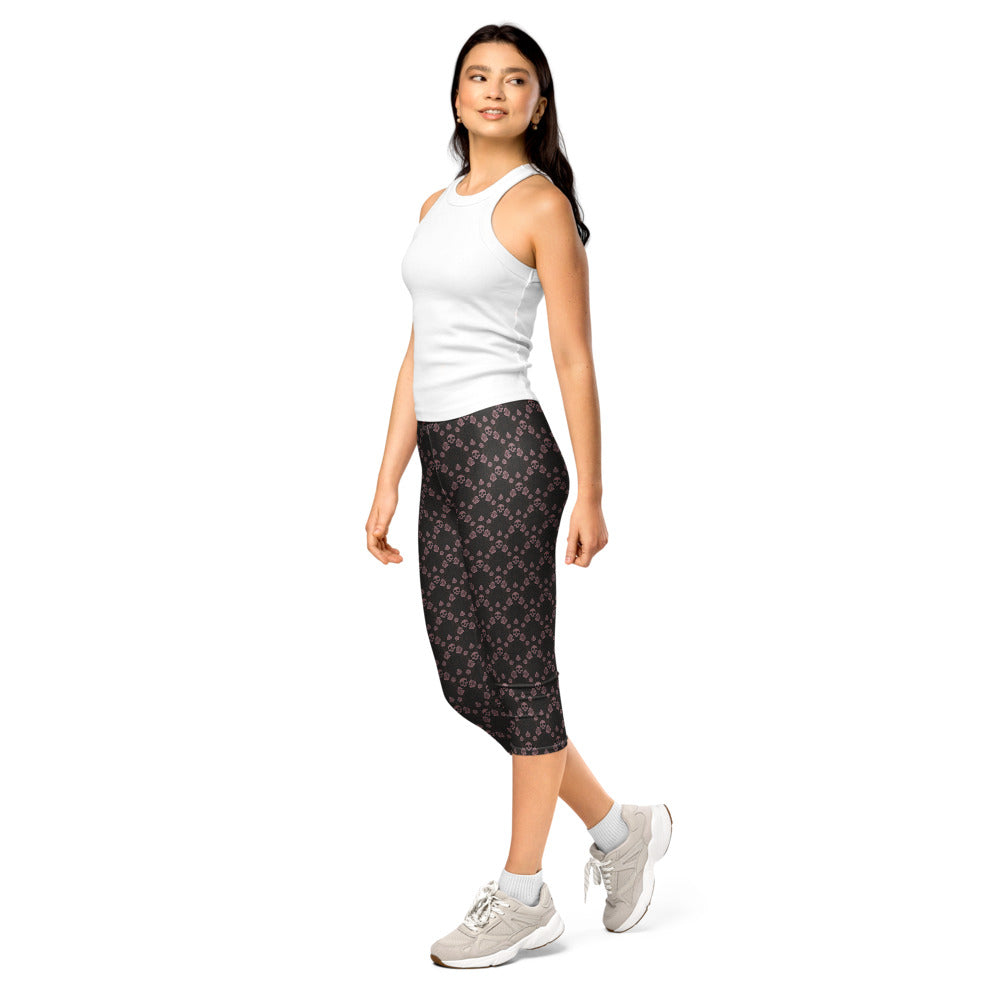 Solid leggings left front view | GearBunch