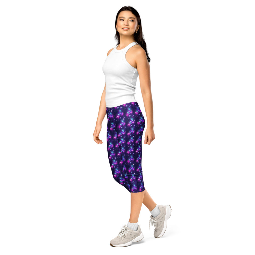 Solid leggings left front view | GearBunch