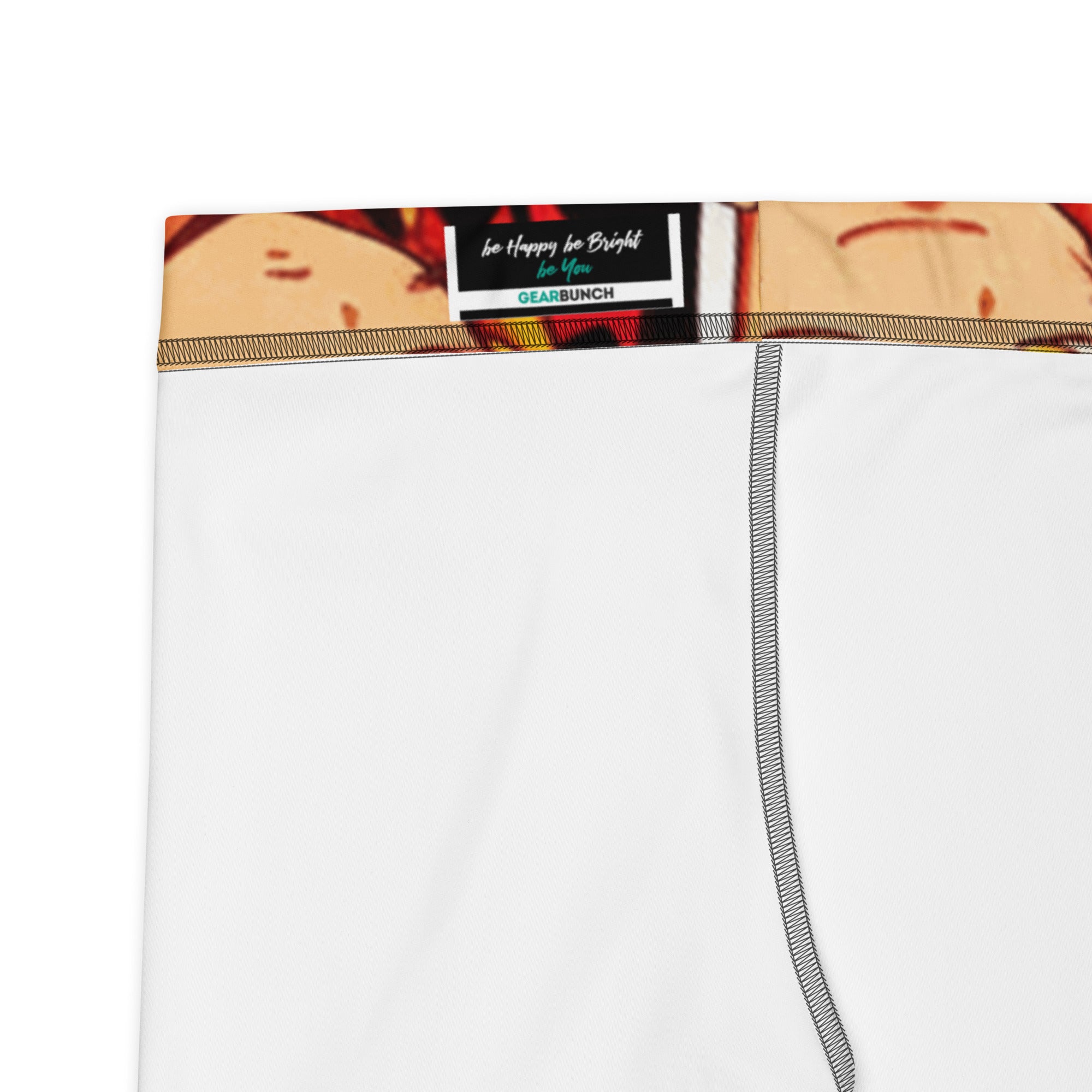 Anime Fire Spirit Capri Leggings | GearBunch