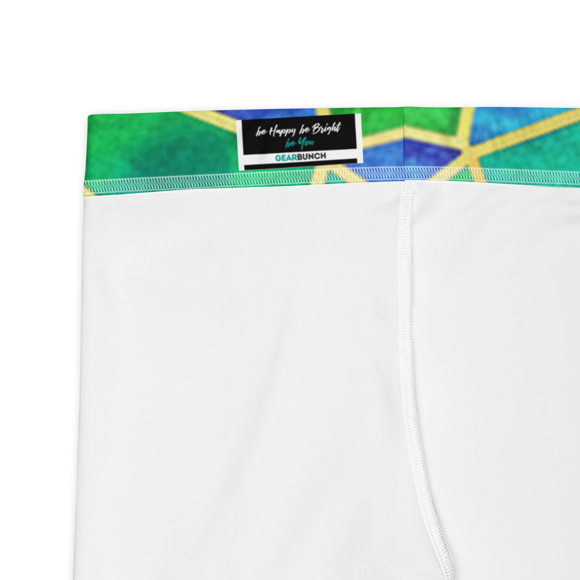 Peacock Plume Capri Leggings | GearBunch