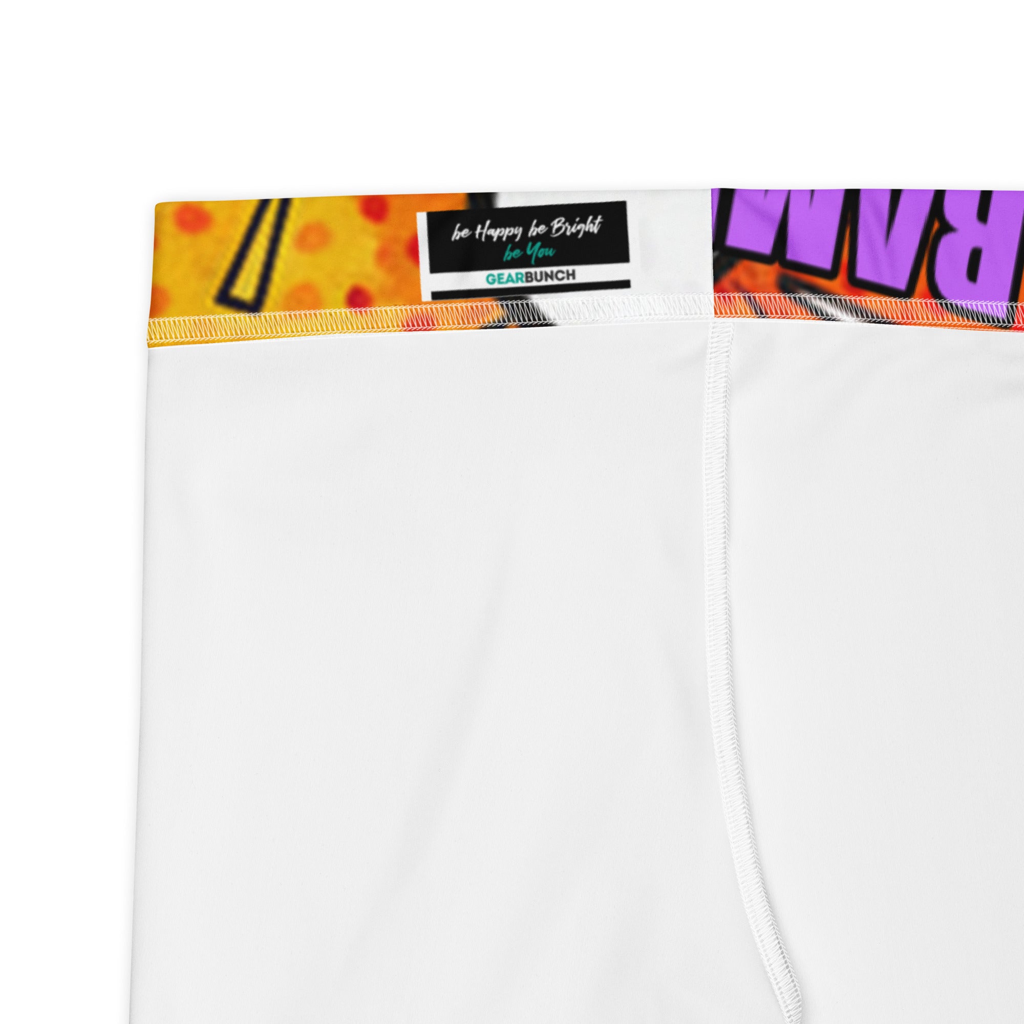 Comic Pop Fire Engine Capri Leggings | GearBunch