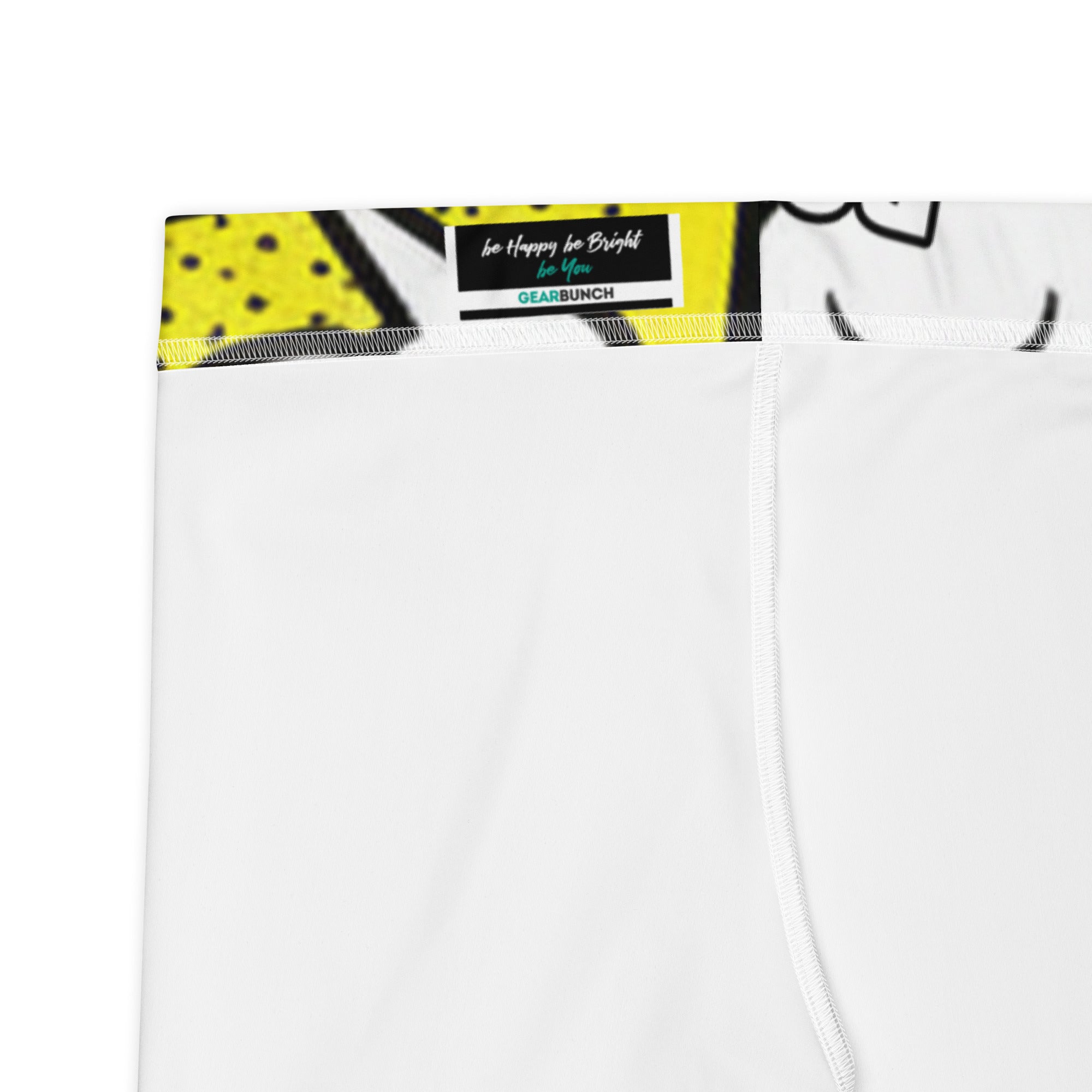 Comic Pop Toxic Green Capri Leggings | GearBunch