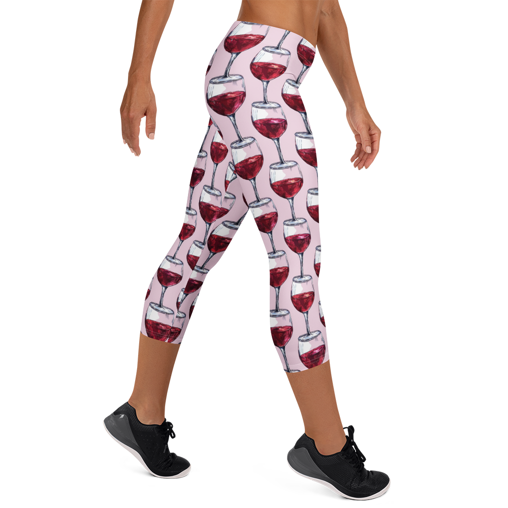 Red Wine Capris | GearBunch