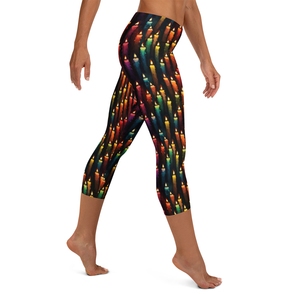Colorful Candle Capris | GearBunch