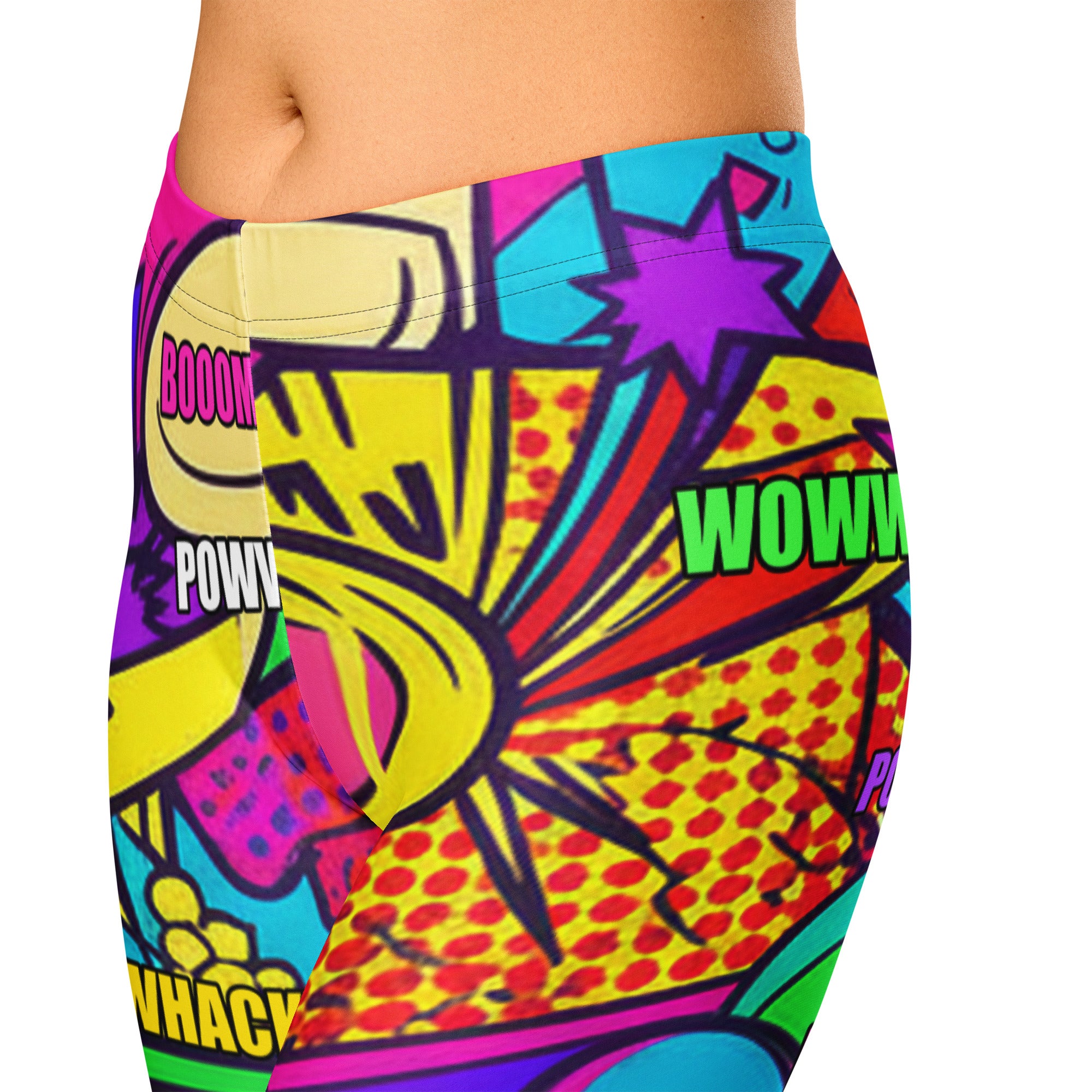 Pirate Comic Strip Capri Leggings | GearBunch