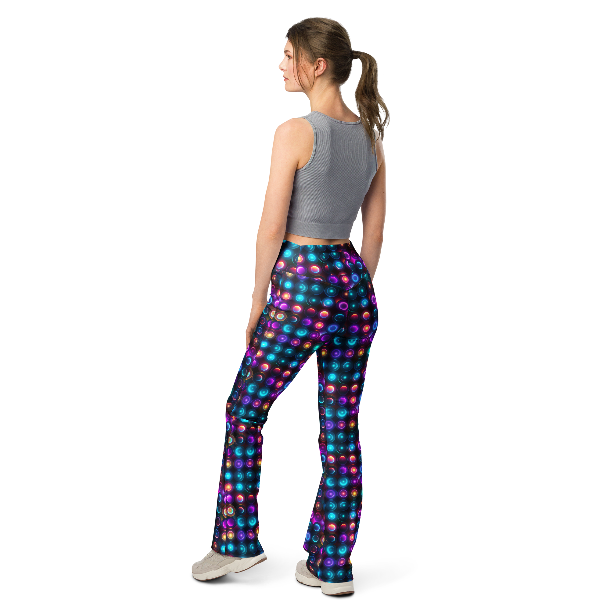 Neon Ball Flare Leggings | GearBunch