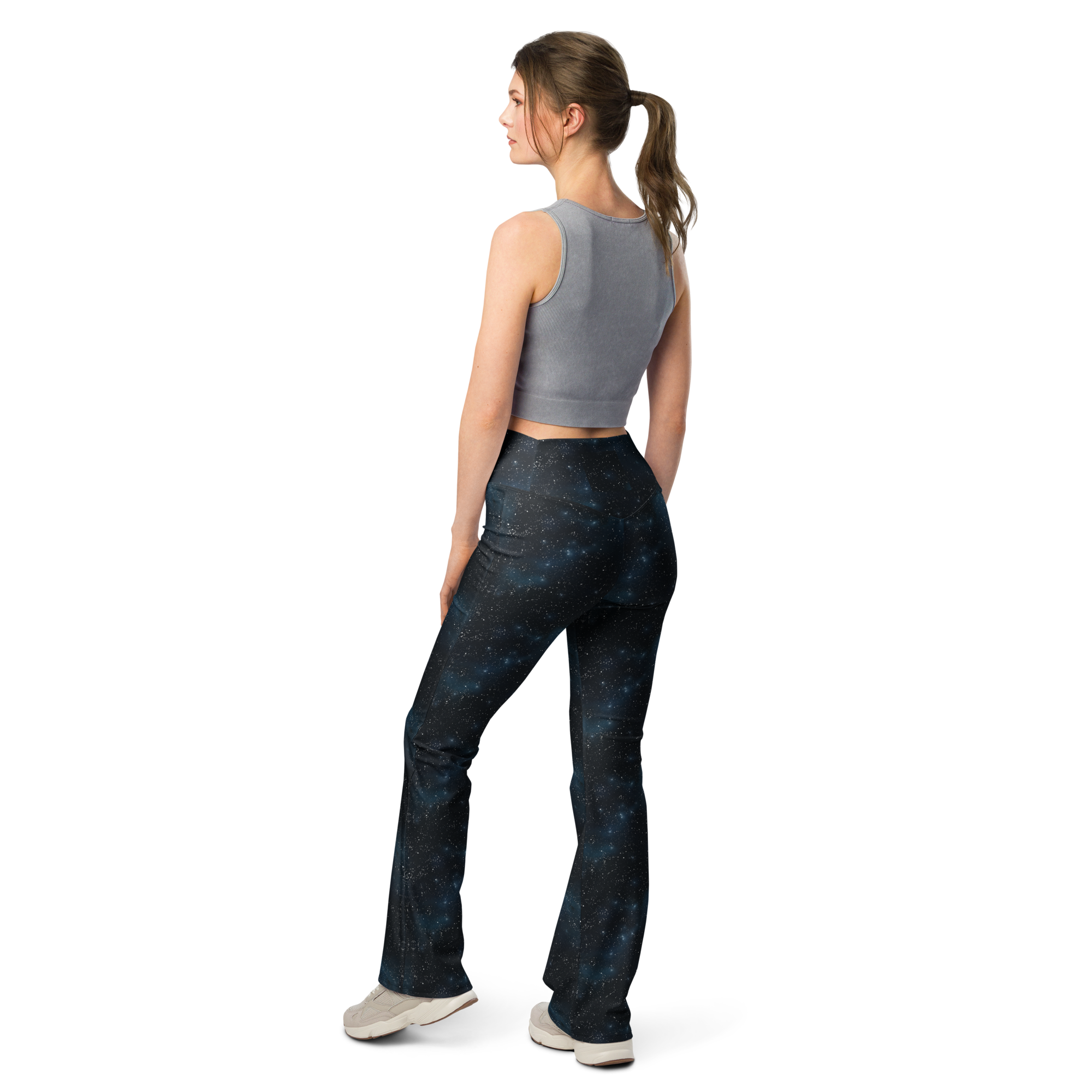 Starry Night Flare Leggings | GearBunch