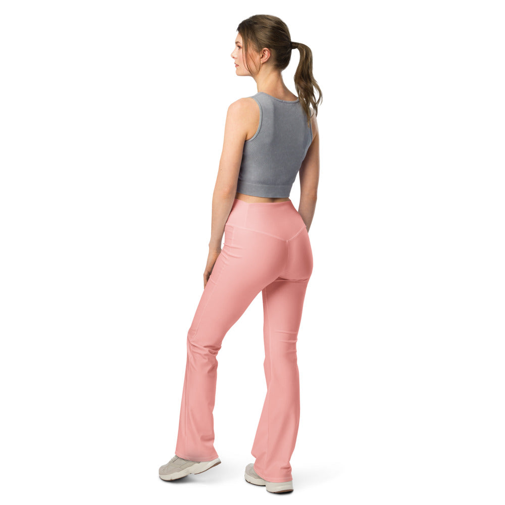 Solid leggings back view | GearBunch