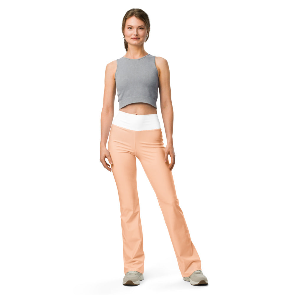 Solid leggings front view | GearBunch