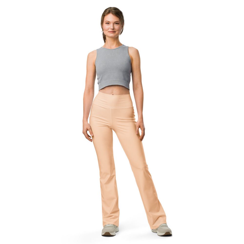 Solid leggings front view | GearBunch