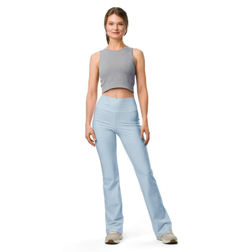 Solid leggings front view | GearBunch