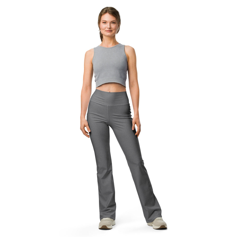 Solid leggings front view | GearBunch