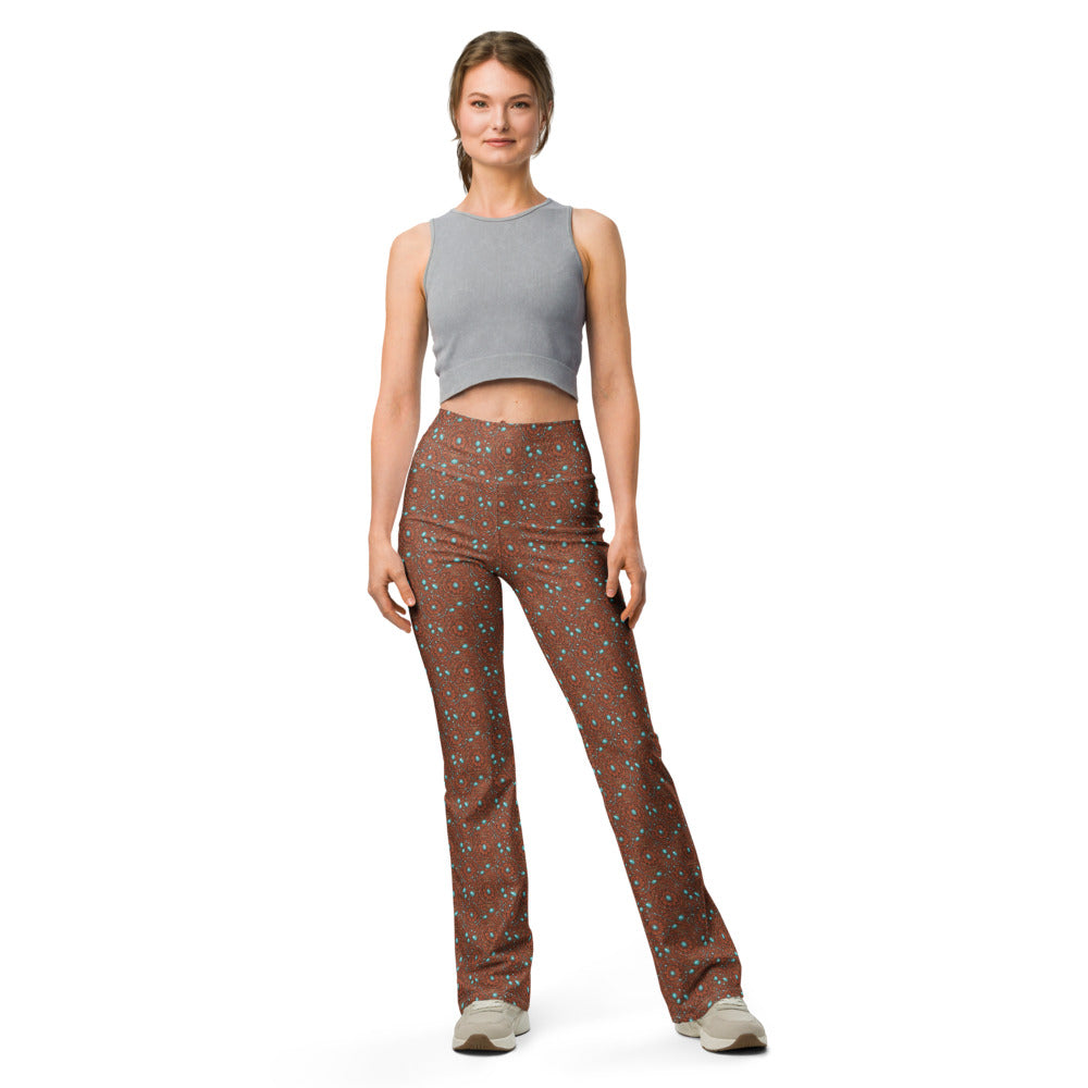 Solid leggings front view | GearBunch
