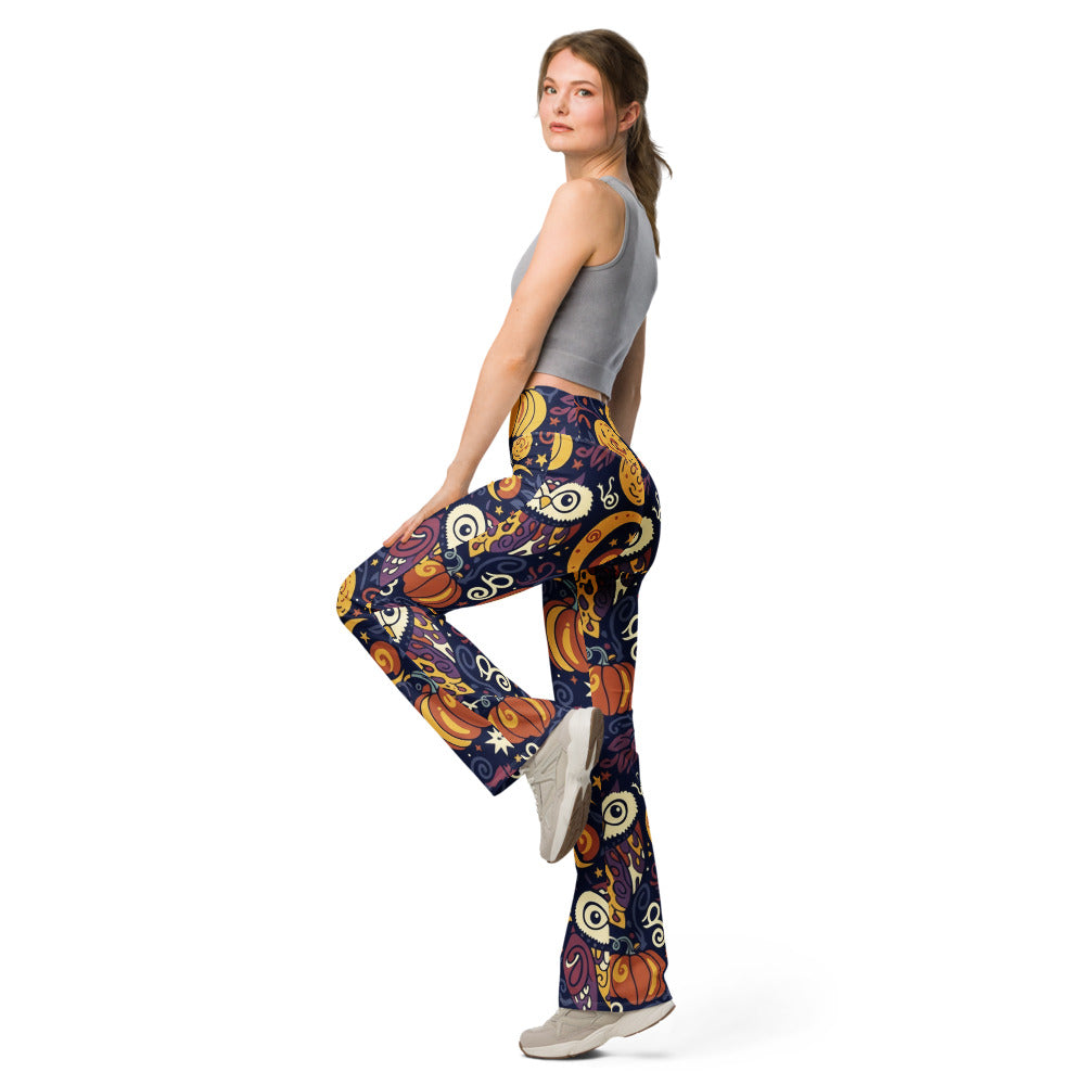 Flare leggings left view | GearBunch