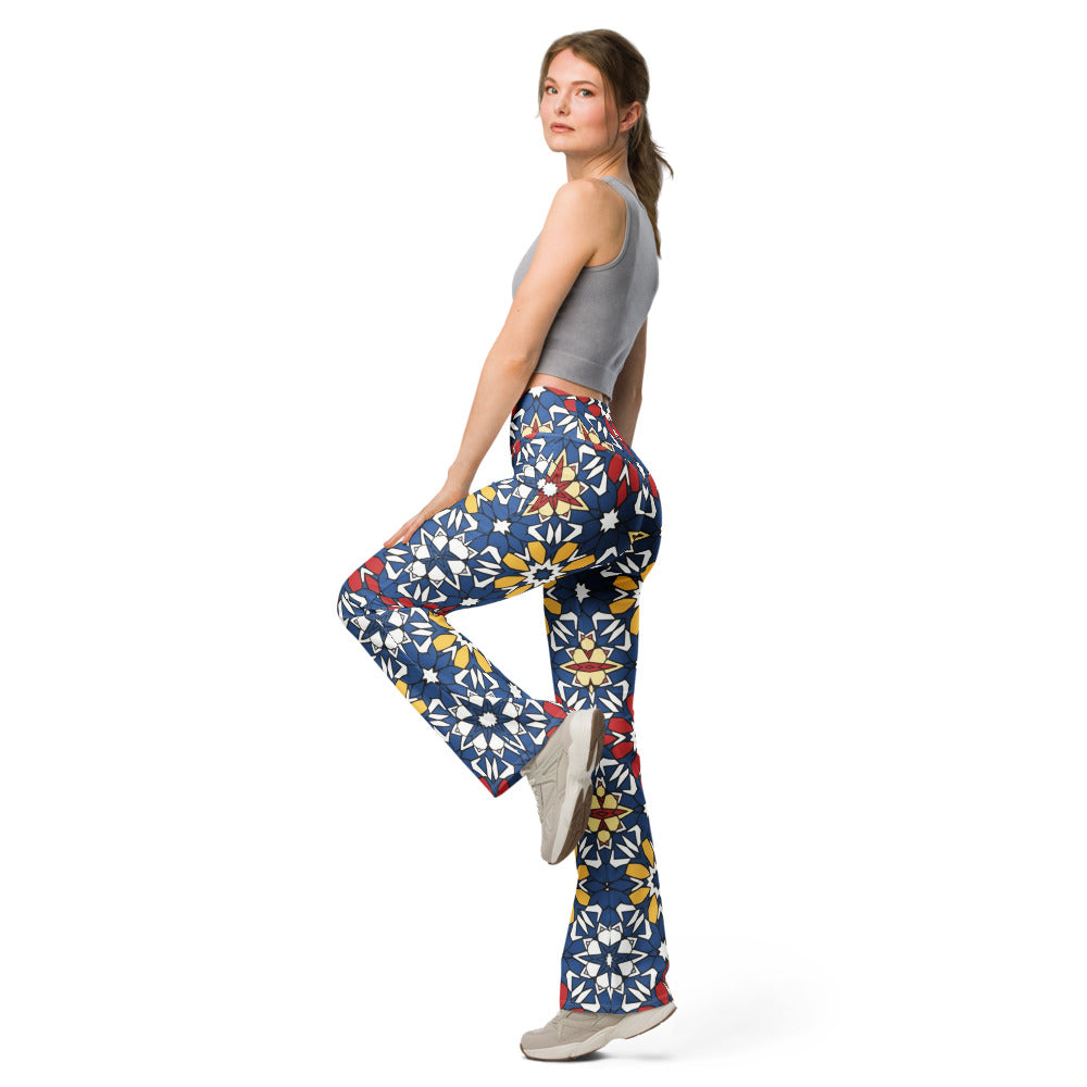Flare leggings left view | GearBunch