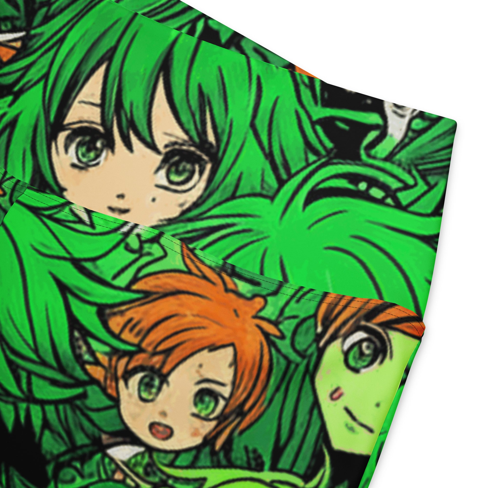 Anime Forest Spirit Flare Leggings | GearBunch
