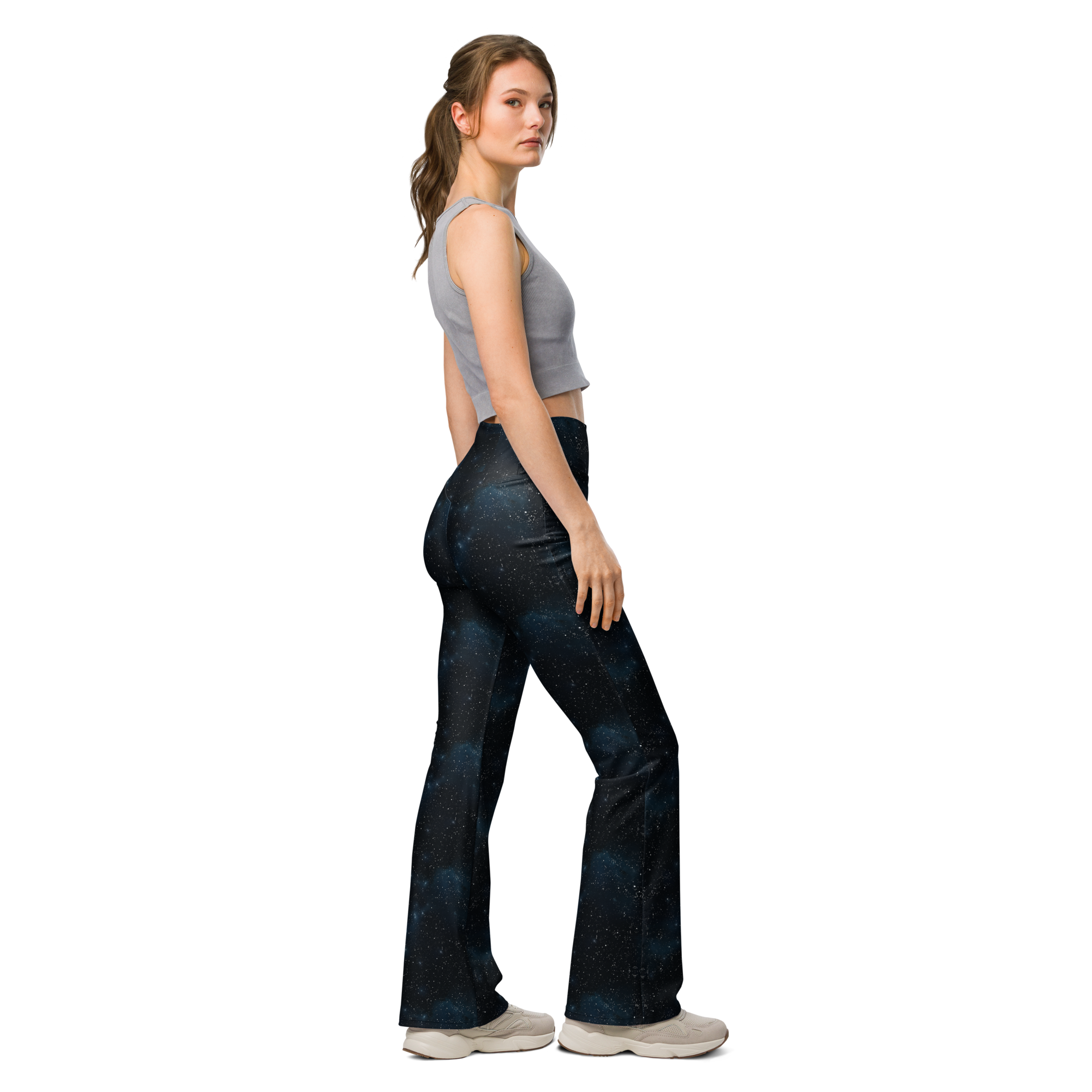 Starry Night Flare Leggings | GearBunch