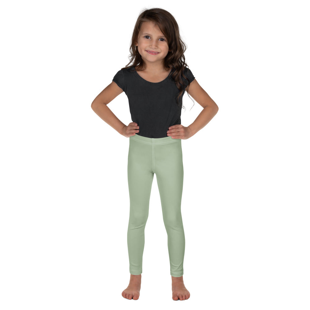 Solid leggings front view | GearBunch
