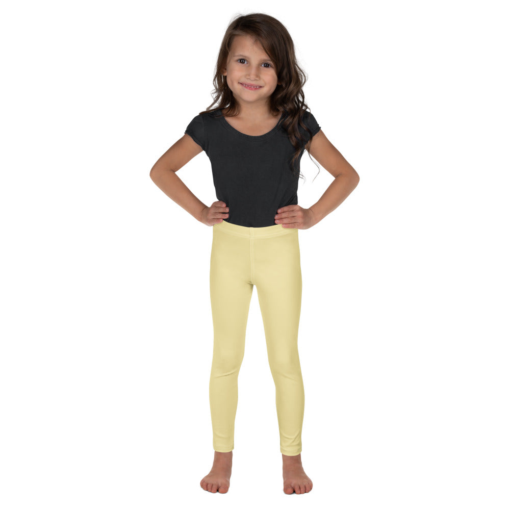 Solid leggings front view | GearBunch