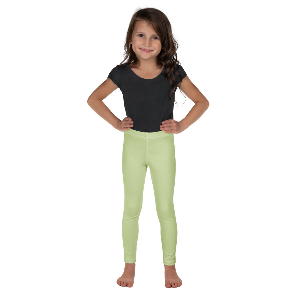 Solid leggings front view | GearBunch
