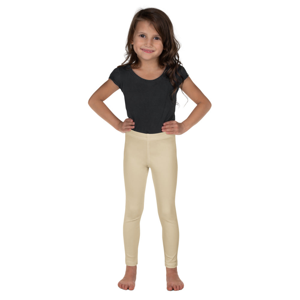 Solid leggings front view | GearBunch