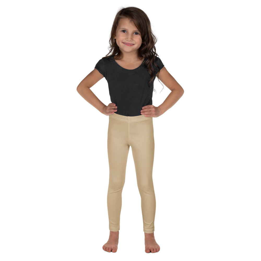 Solid leggings front view | GearBunch
