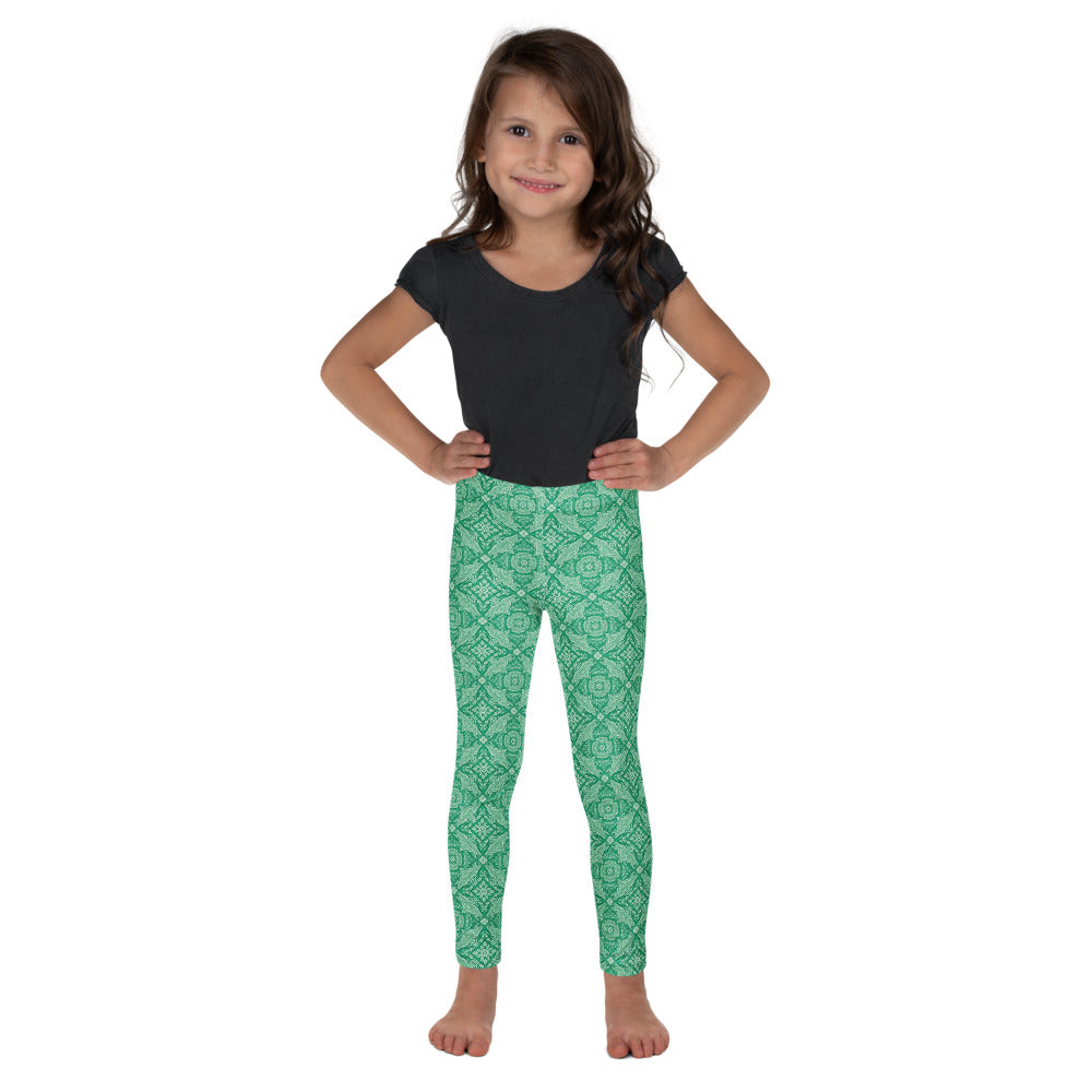 Solid leggings front view | GearBunch