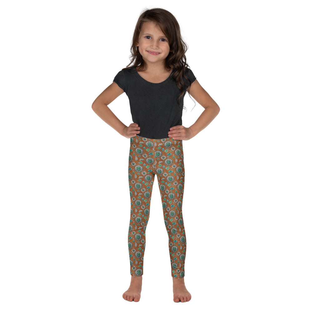 Solid leggings front view | GearBunch