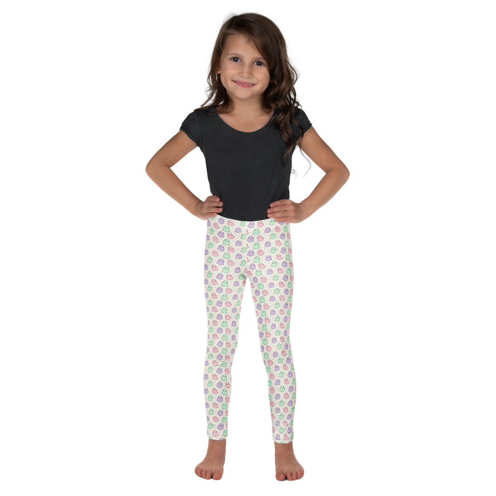 Solid leggings front view | GearBunch