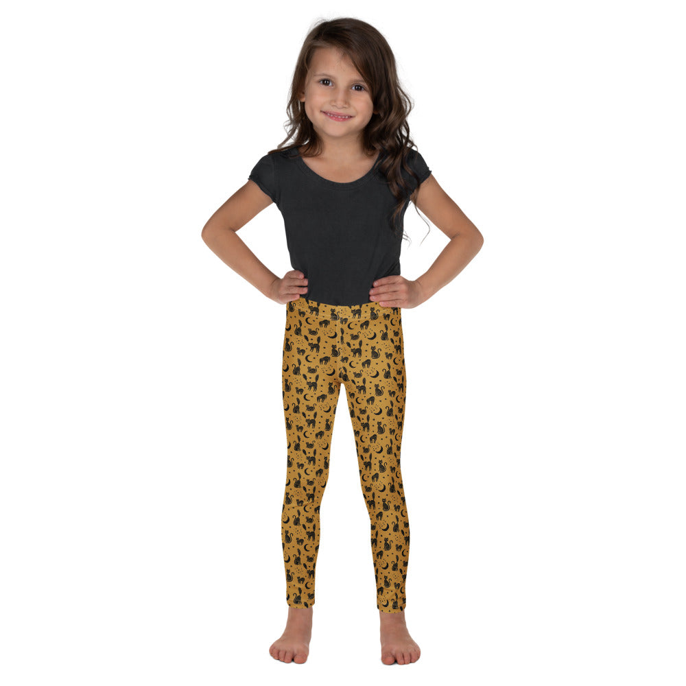 Solid leggings front view | GearBunch