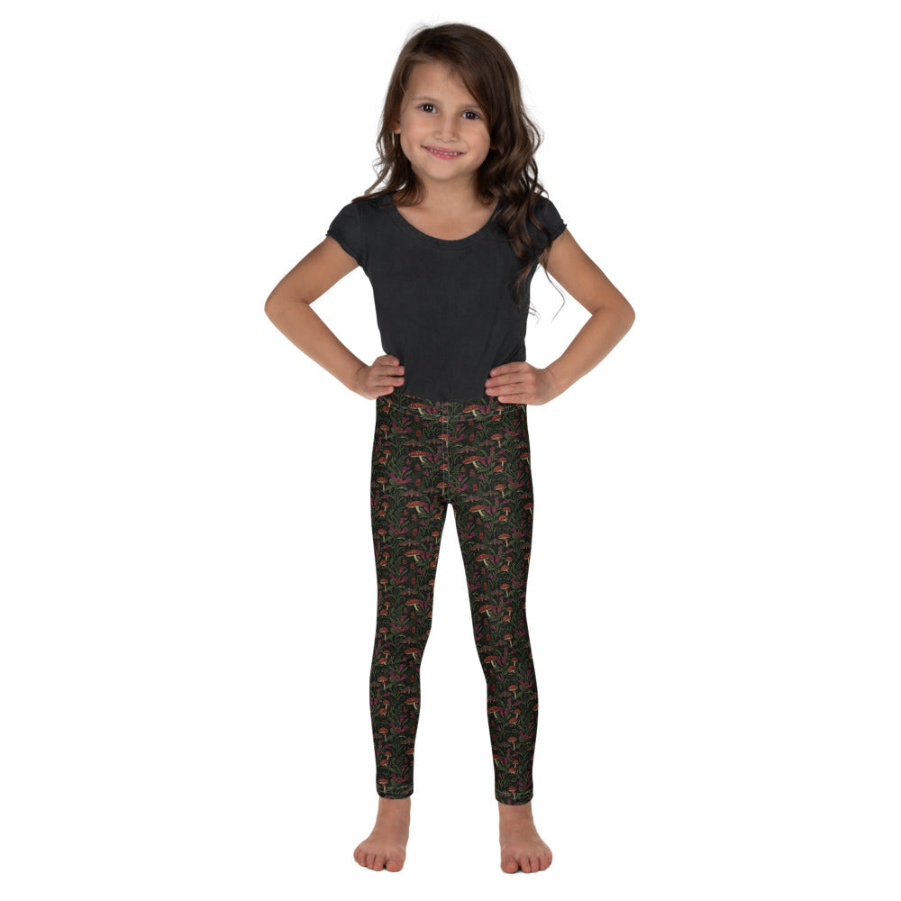 Solid leggings front view | GearBunch