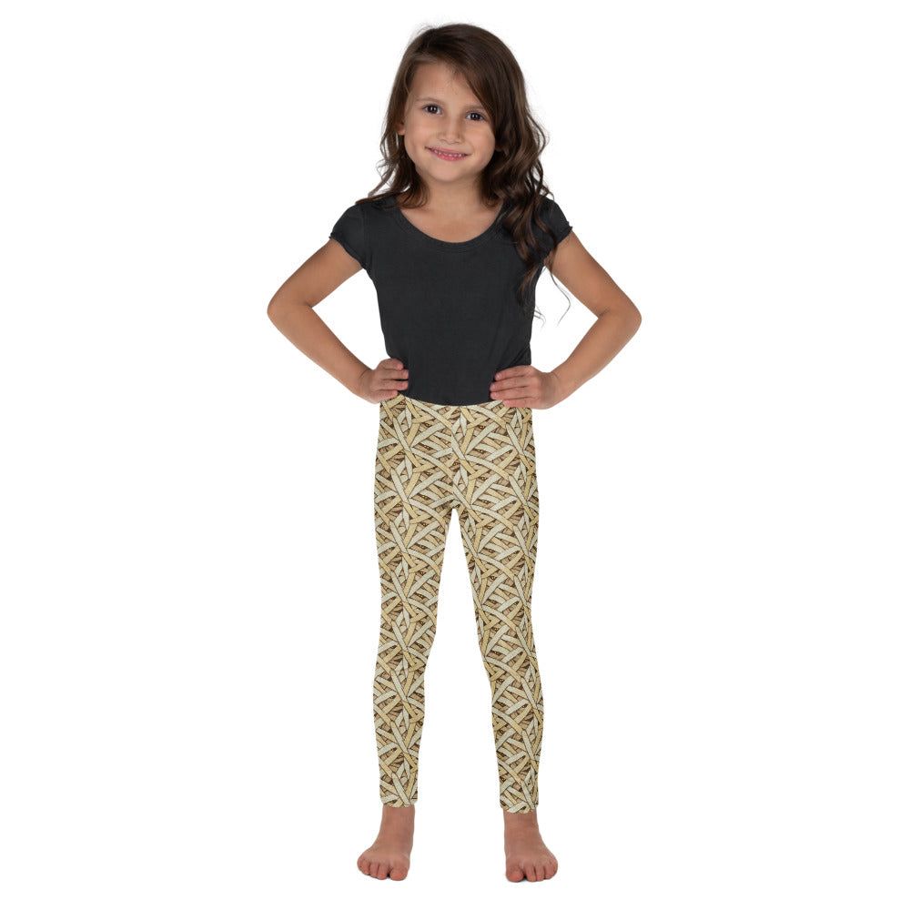 Solid leggings front view | GearBunch