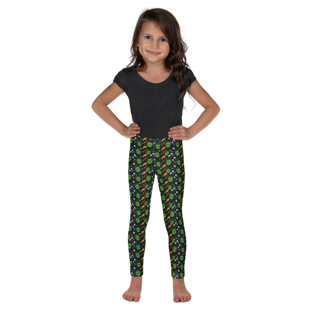 Solid leggings front view | GearBunch