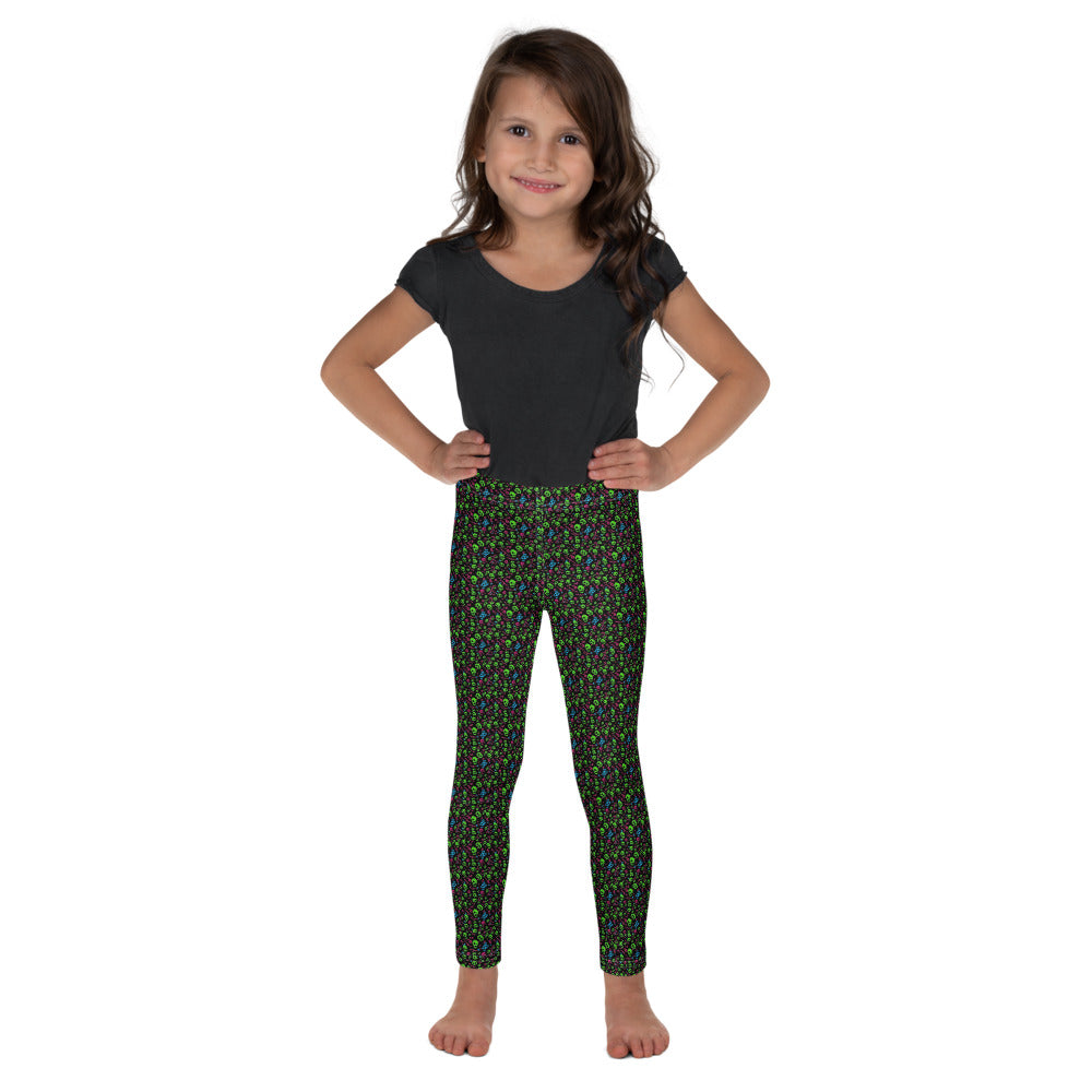 Solid leggings front view | GearBunch