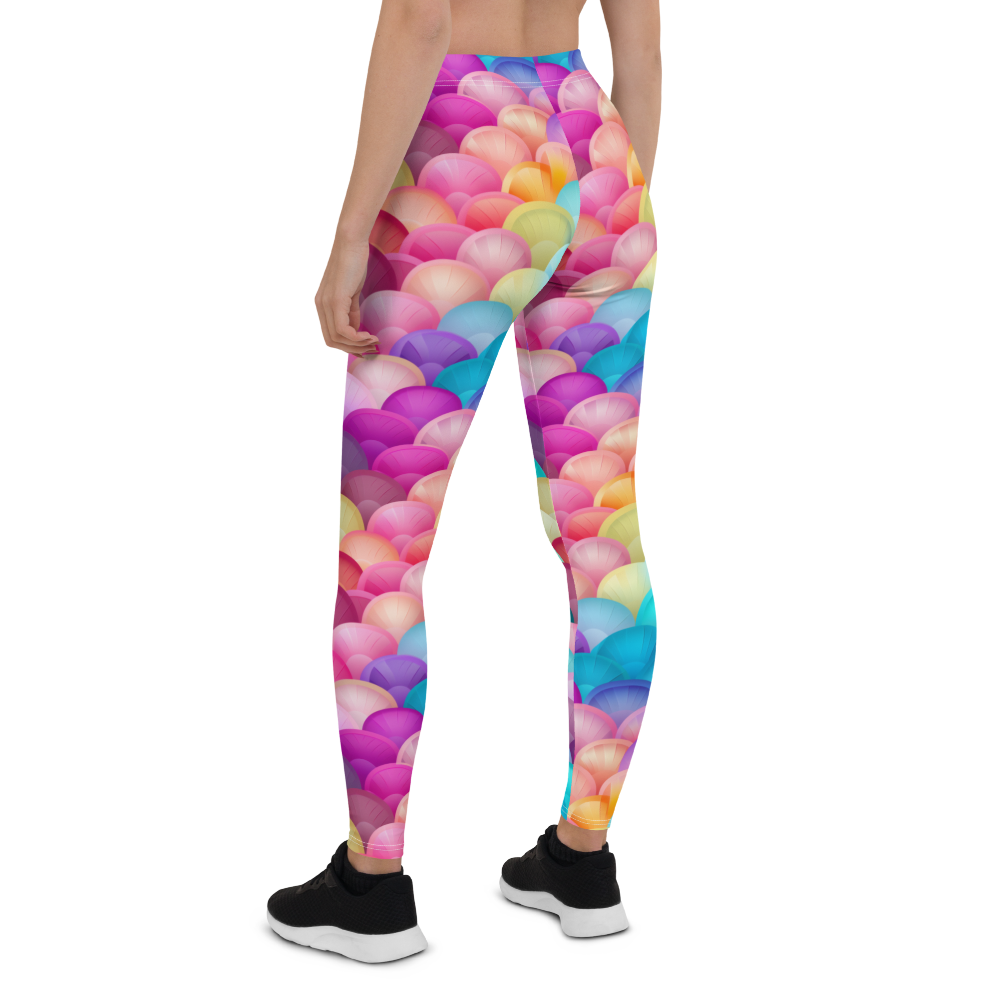 Colorful Fan Leggings | GearBunch