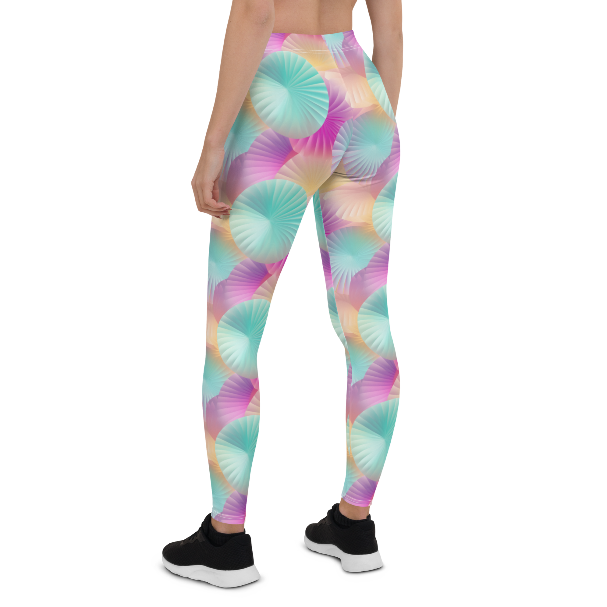 Colorful Shell Leggings | GearBunch