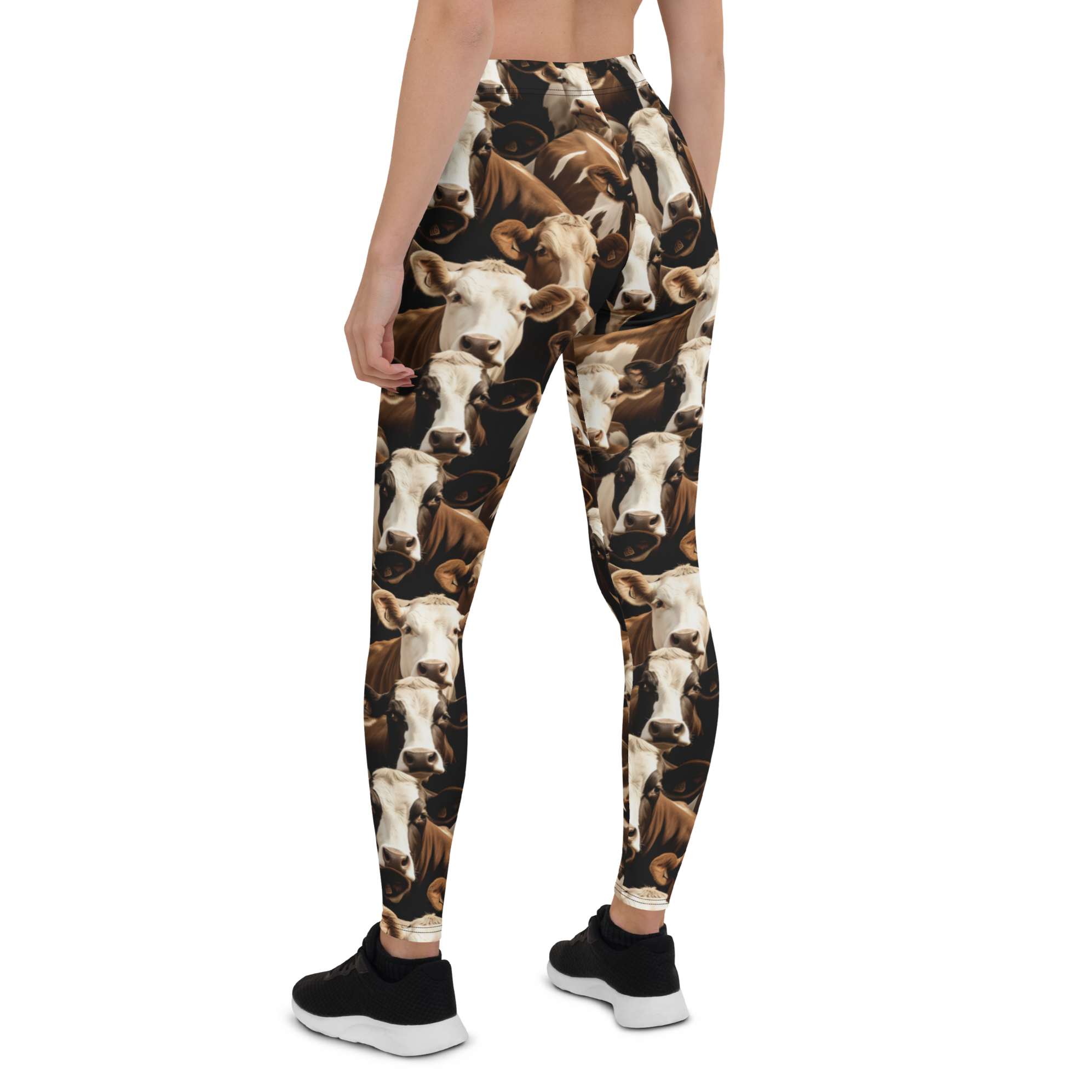 Cow Herd Leggings | GearBunch