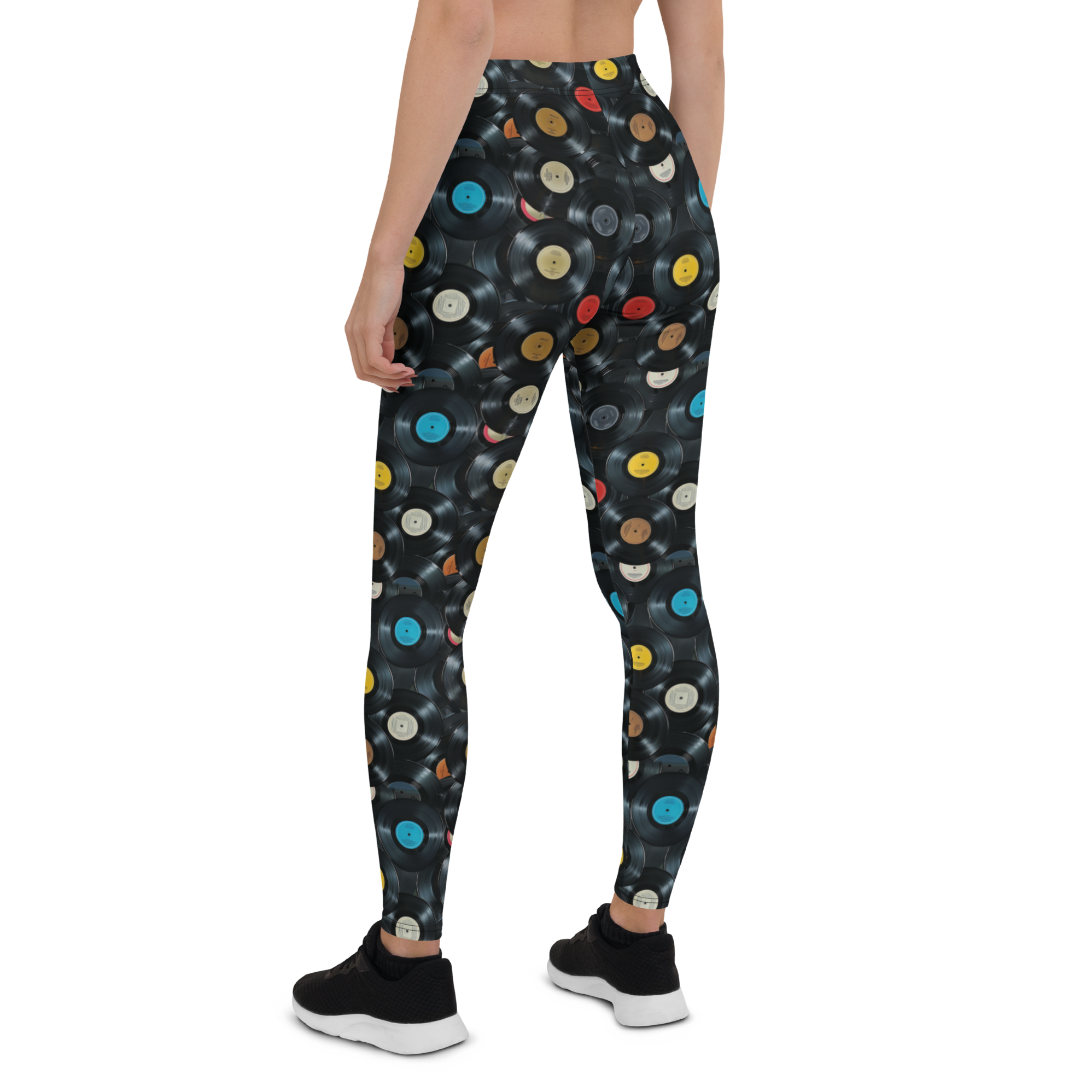 Vinyl Record Leggings | GearBunch