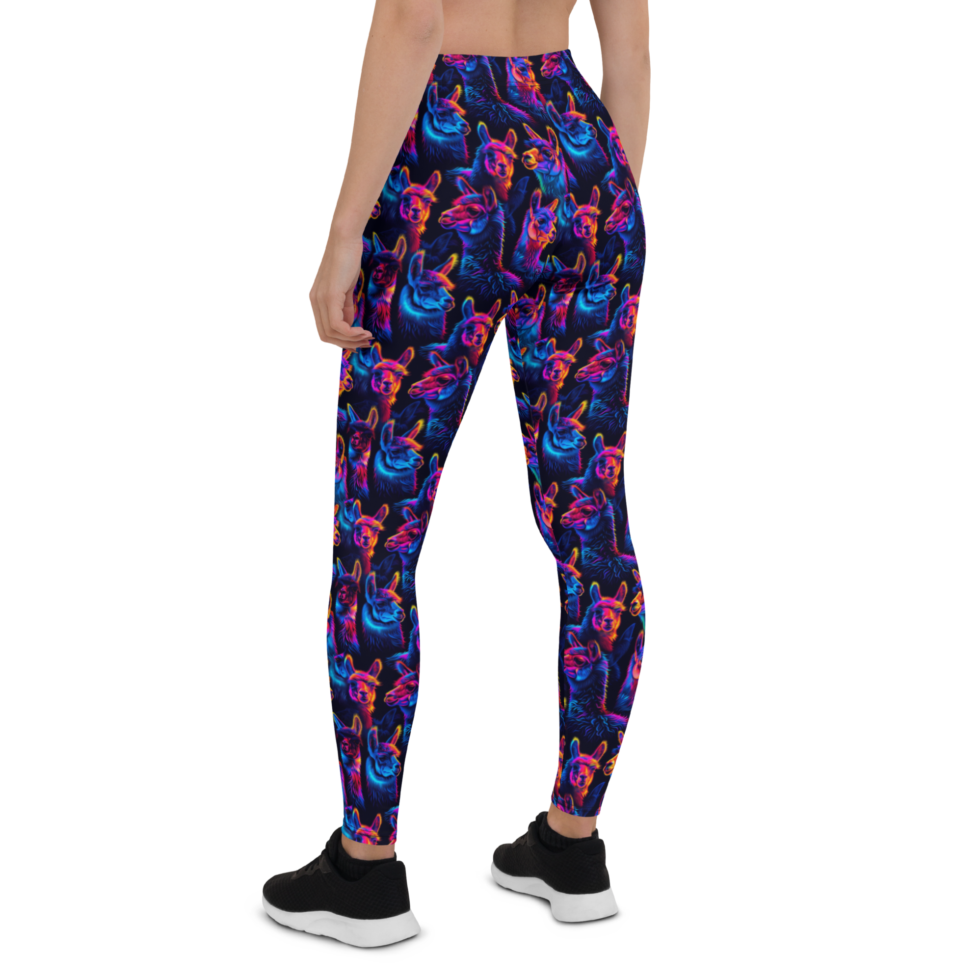Neon Lama Leggings | GearBunch