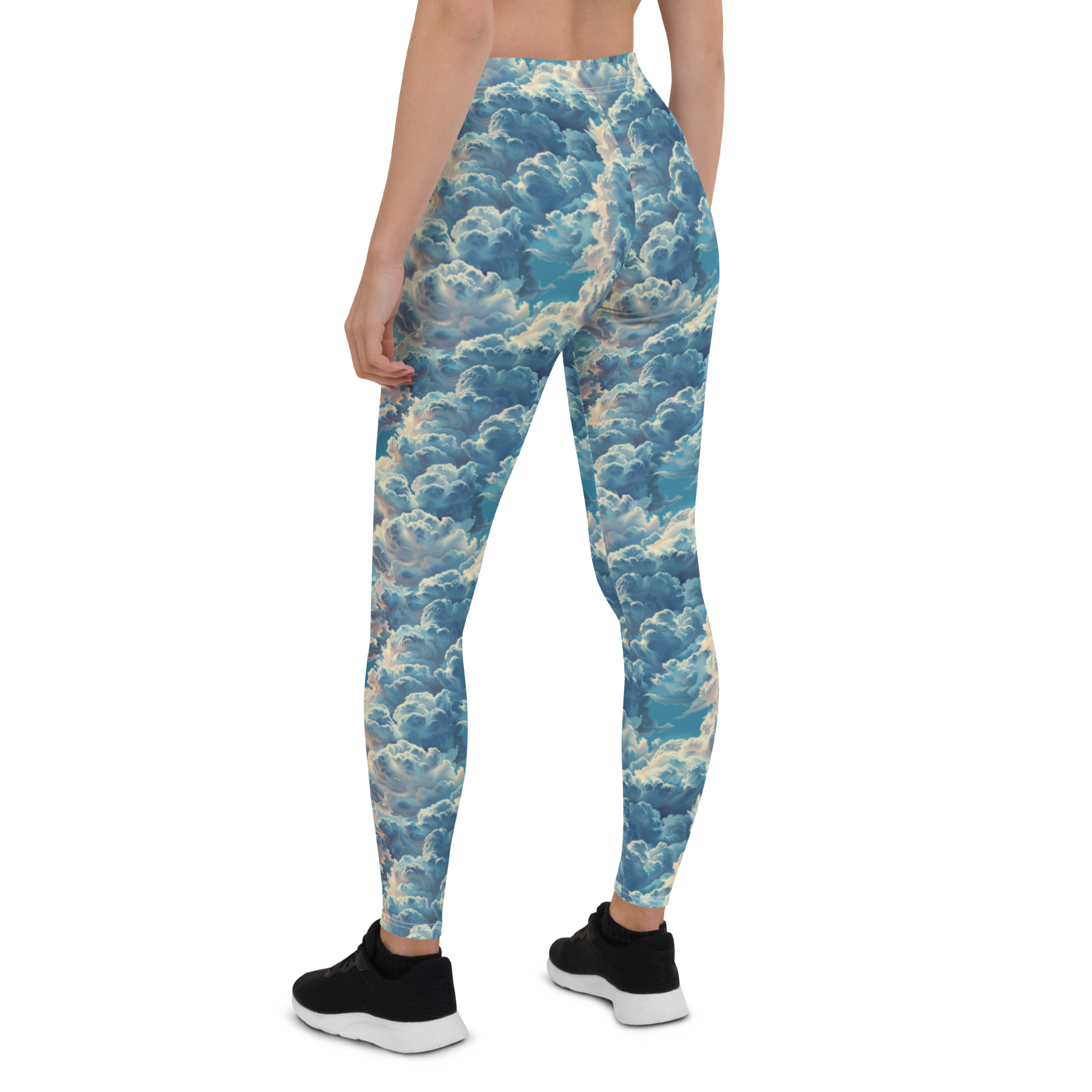 Cloudy Sky Leggings | GearBunch