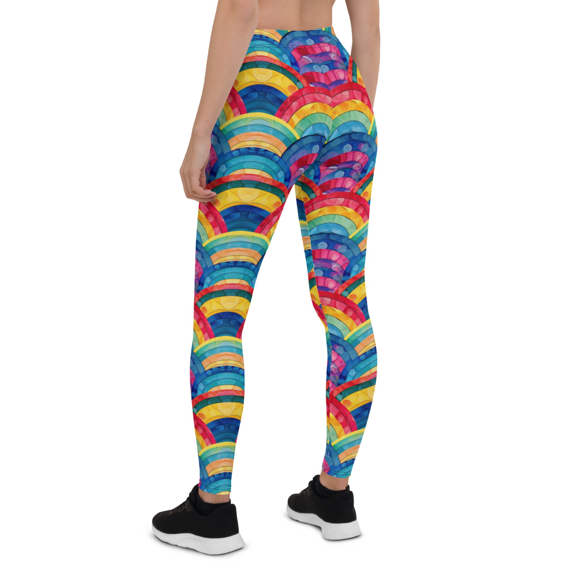 Rainy Rainbow Leggings | GearBunch