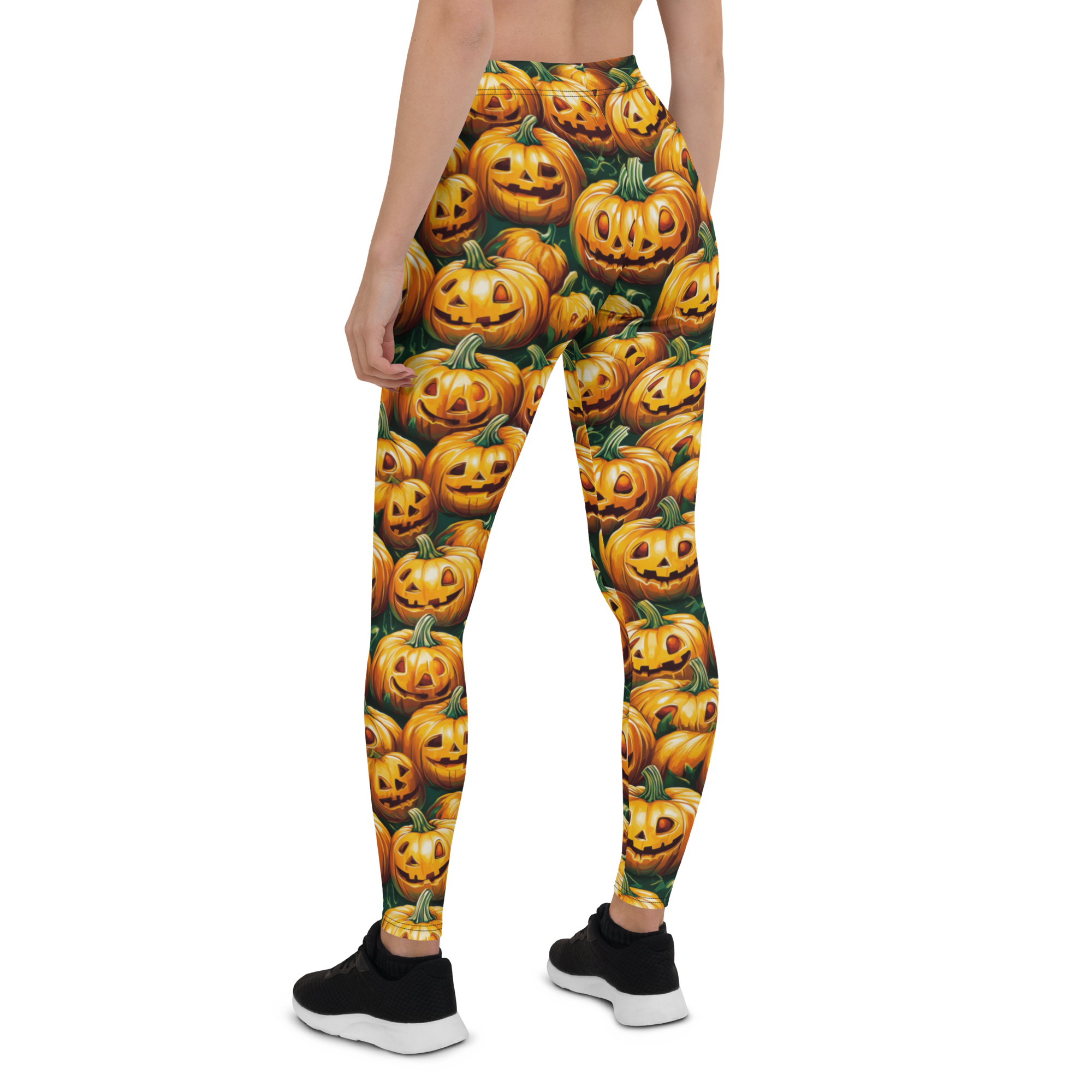 Creepy Pumpkin Leggings | GearBunch