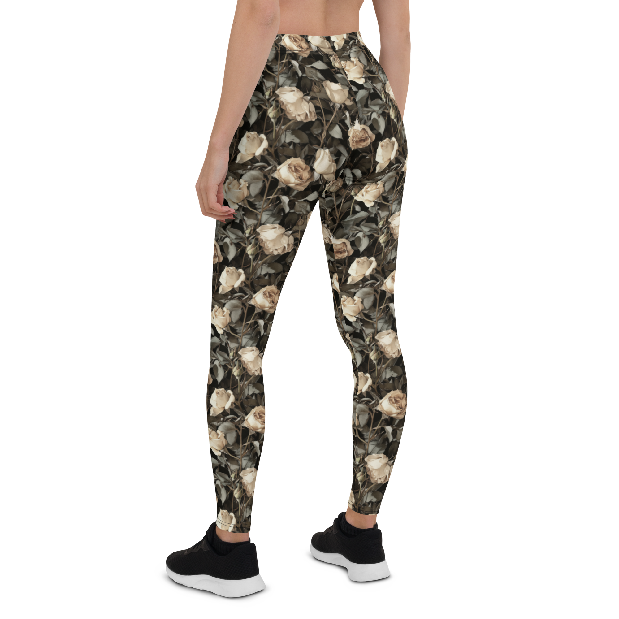 Wilted Rose Leggings | GearBunch