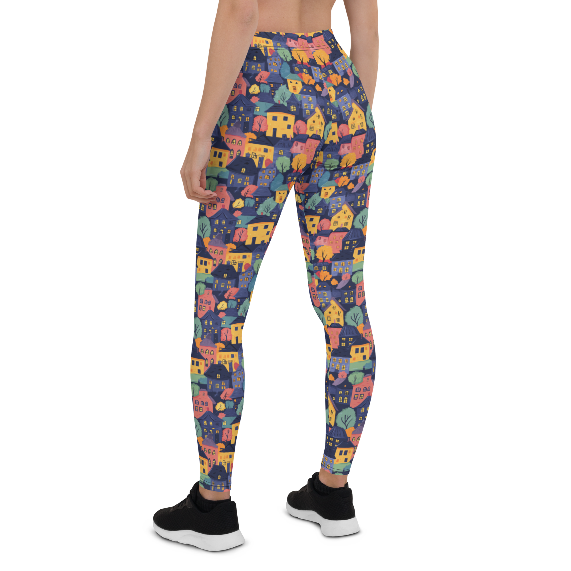 Haunted Town Leggings | GearBunch