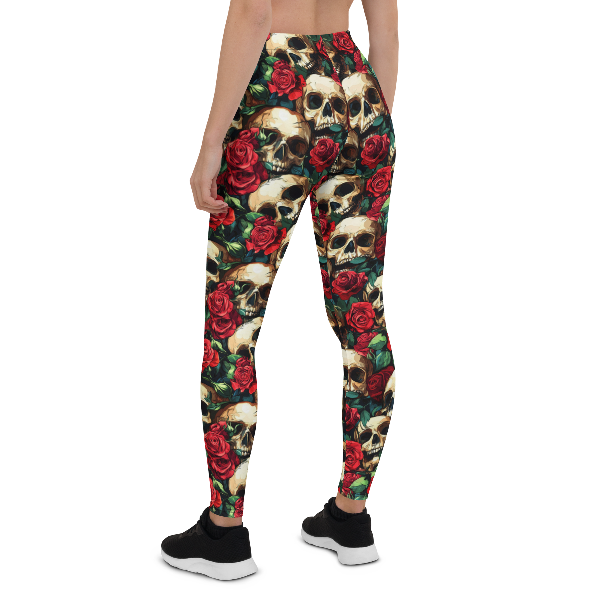Garden Skull Leggings | GearBunch